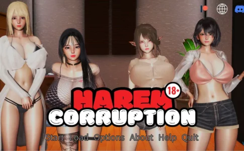 Harem Corruption Adult Game Cover