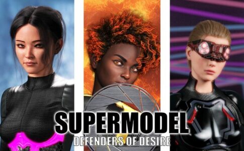 Supermodel Defenders of Desire Adult Game Cover
