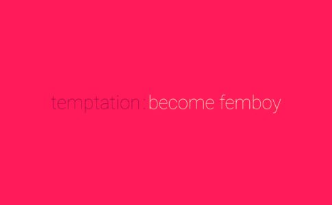 Temptation Become Femboy Adult Game Cover