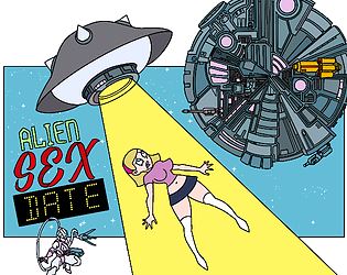 Alien Sex Date Adult Game Cover