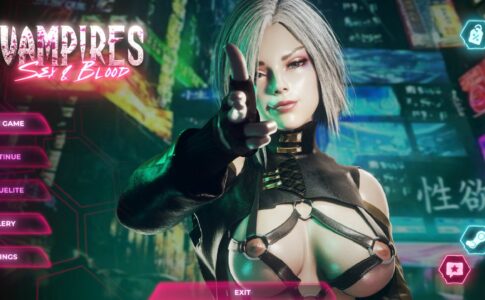 Sex & Blood Vampires Adult Game Cover