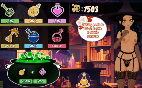 Bewitching Love Adult Game Cover