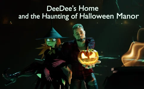 DeeDee's Home and the Haunting of Halloween Manor Adult Game Cover