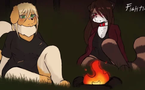 Fighting for Their Fur Adult Game Cover