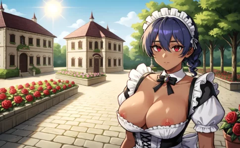 NSFW Maid Shop Adult Game Cover