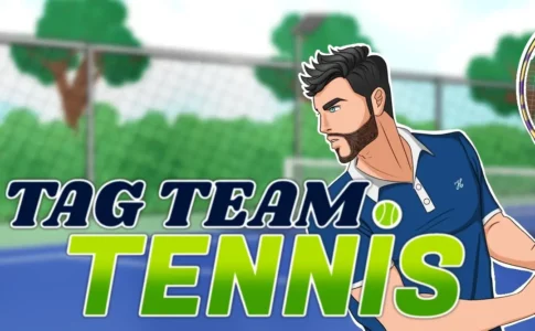 Tag Team Tennis Adult Game Cover