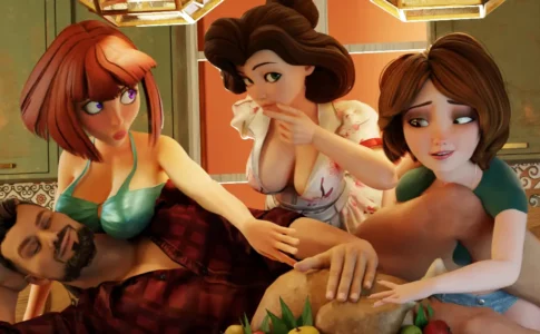 The Milfsgiving Feast Adult Game Cover