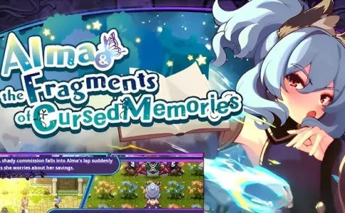 Alma and the Fragments of Cursed Memories Adult Game Cover