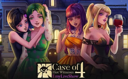 EmyLiveShow Case of Four Hot Witnesses Porn Game Cover