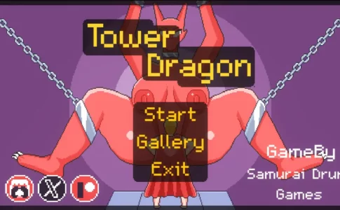 Tower Dragon Adult Game Cover
