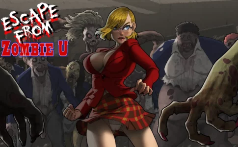 Adult Escape From Zombie U Adult Game Cover