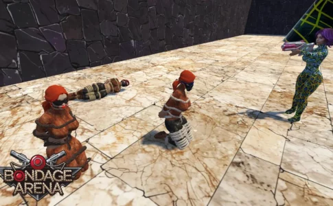 Bondage Arena Adult Game Cover