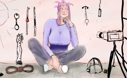 Bondage Model Bella Adult Game Cover