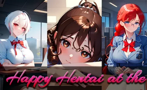 Happy Hentai at the Office! Adult Game Cover