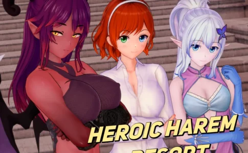 Heroic Harem Resort Adult Game Cover