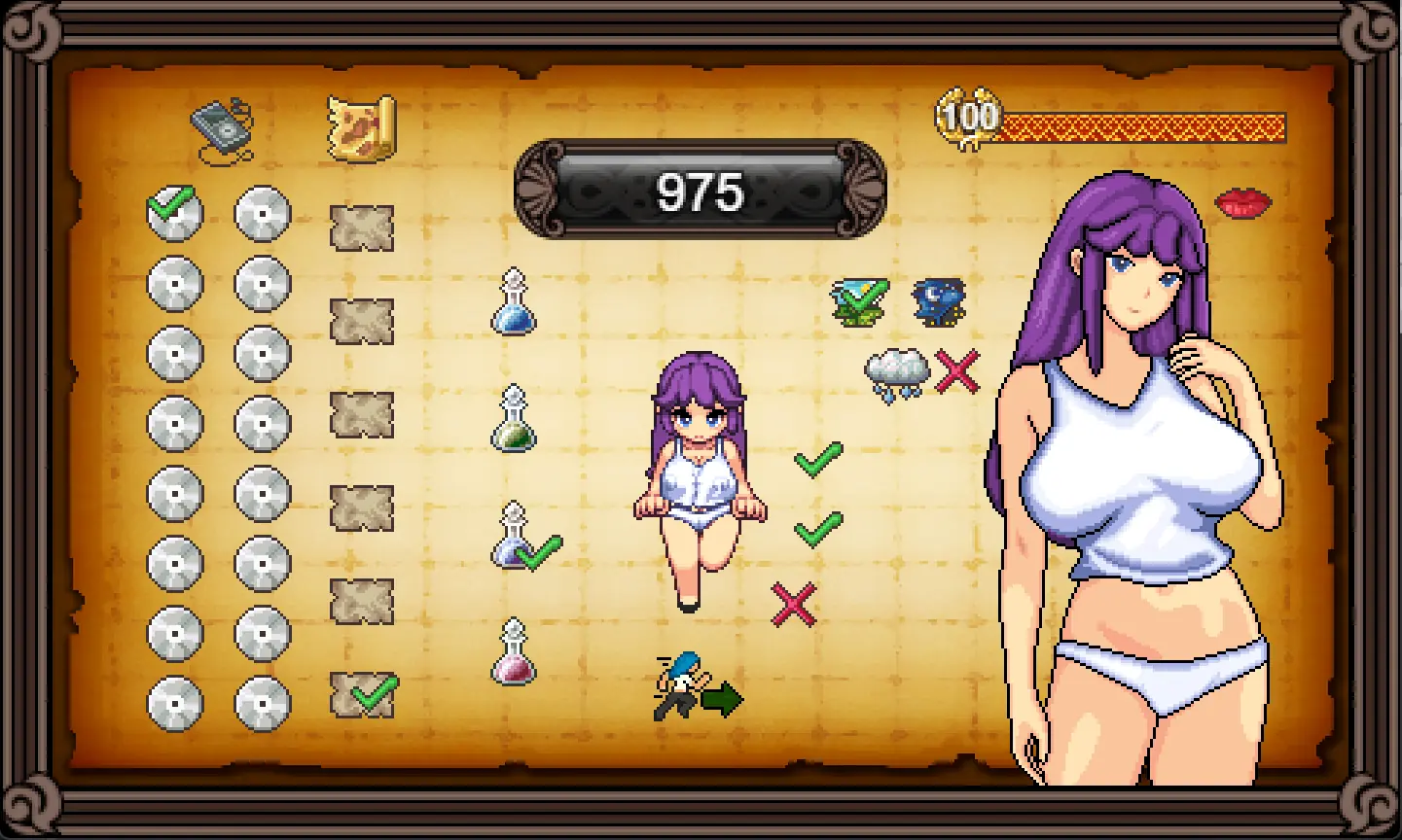 Porn clicker game