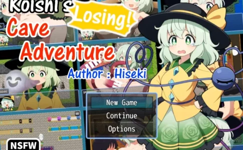Koishi Komeiji's defeat! Cave Adventure Adult Game Cover