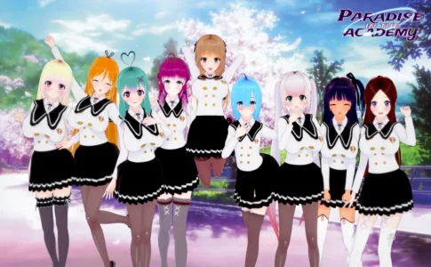 Paradise in the Academy Adult Game Cover