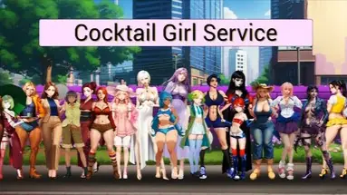 Cocktail Girl Service Adult Game Cover