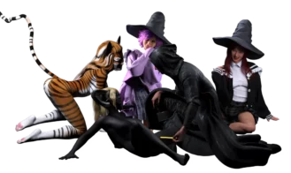 Voyeur Villa - Harem Manager - Demo 18+ Adult game cover