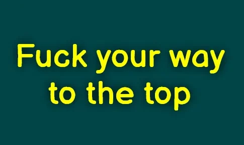 Fuck your way to the top Adult Game Cover