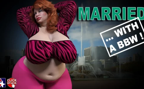 Married with a BBW Adult Game Cover