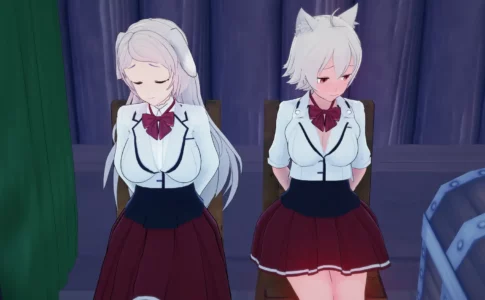 Mushoku Tensei Taking Cursed Love Adult Game Cover