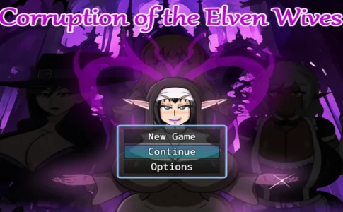 The Corruption of the Elven Wives Adult Game Cover