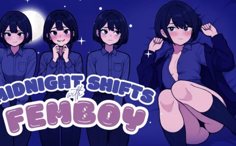 Midnight Shifts with Femboy Adult Game Cover