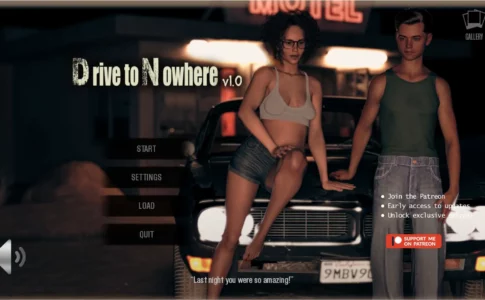 Drive to Nowhere Adult Game Cover