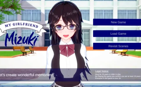 My Girlfriend Mizuki Adult Game Cover