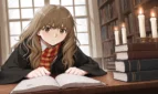 Studying with Hermione Adult Game Screenshot (6)
