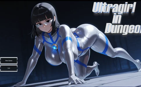 Ultragirl in Dungeon Adult Game Cover