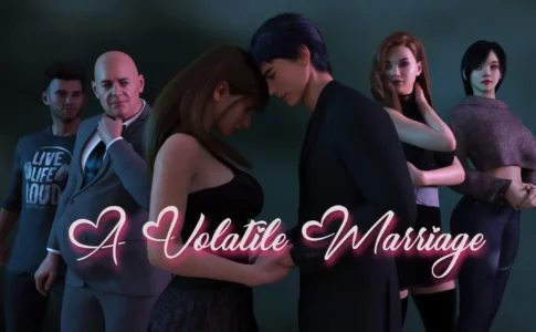A Volatile Marriage Adult Game Cover