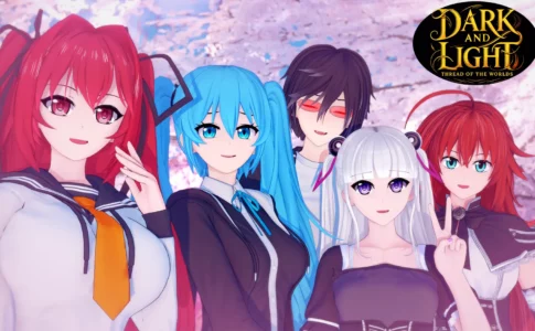 Dark and Light Thread of the Worlds Adult Game Cover