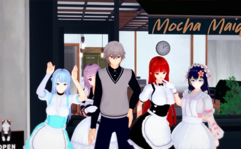 Mocha Maid Adult Game Cover