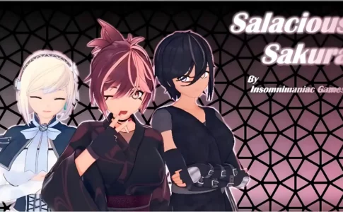 Salacious Sakura Adult Game Cover
