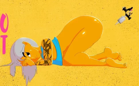 Butthole Tattoo Artist Simulator Adult Game Cover