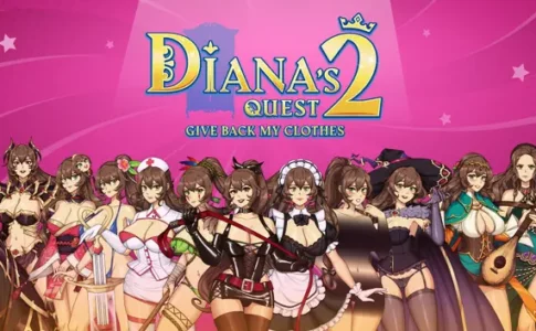 Diana's Quest 2 Give Back My Clothes Adult Game Cover