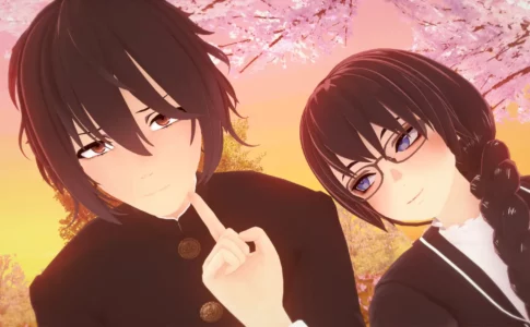 The Girl Who Confessed to Me Adult Game Cover