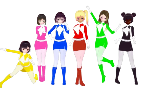 Justiciar Sentai Adult Game Cover