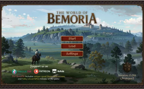The World of Bemoria Adult Game Cover