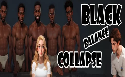 Black Balance Collapse Adult Game Cover