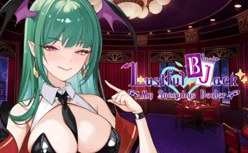 Lustful BlackJack My Succubus Dealer Adult Game Cover