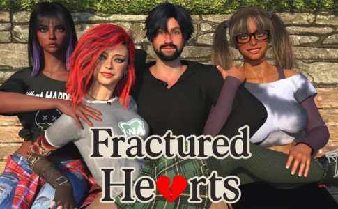 Fractured Hearts Adult Game Cover