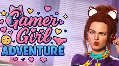 Gamer Girl Adventure Adult Game Cover