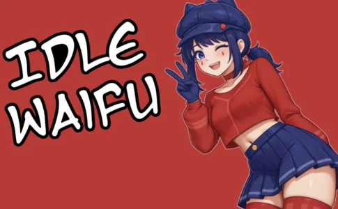 Idle Waifu Adult Game Cover