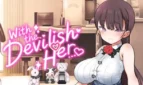 With the Devilish Her… Cover