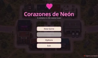 Corazones de Neón - 1.0 18+ Adult game cover